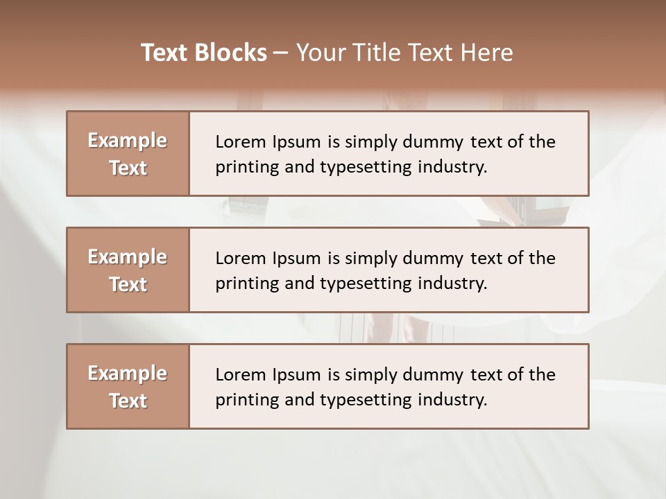 European Young Cheerful PowerPoint Template