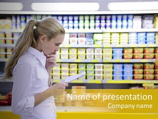 Lifestyle Shop Freshness PowerPoint Template