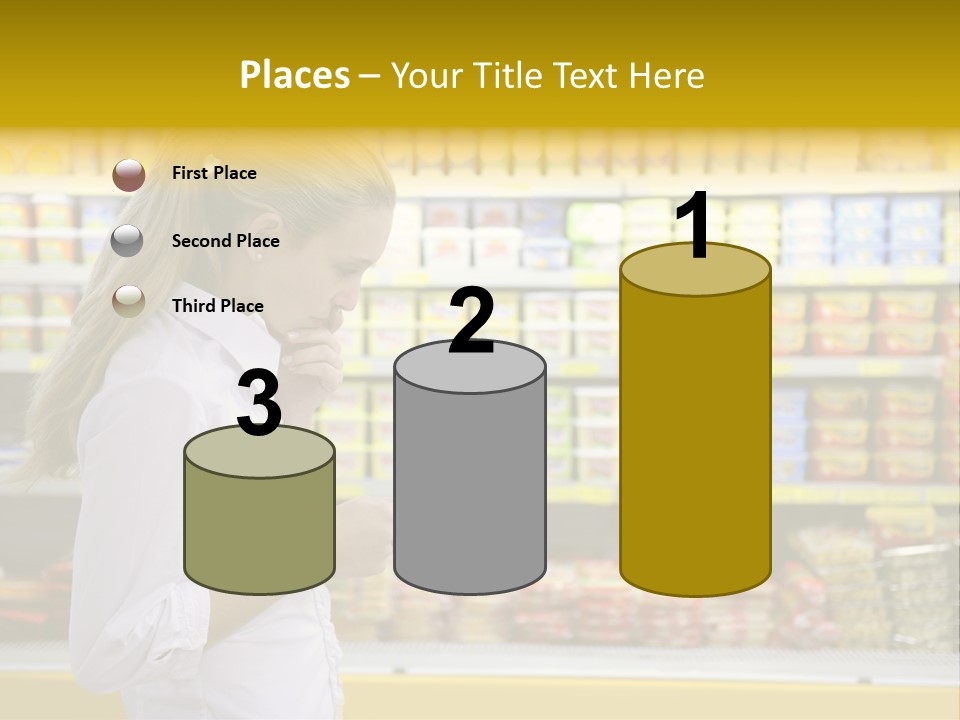 Lifestyle Shop Freshness PowerPoint Template