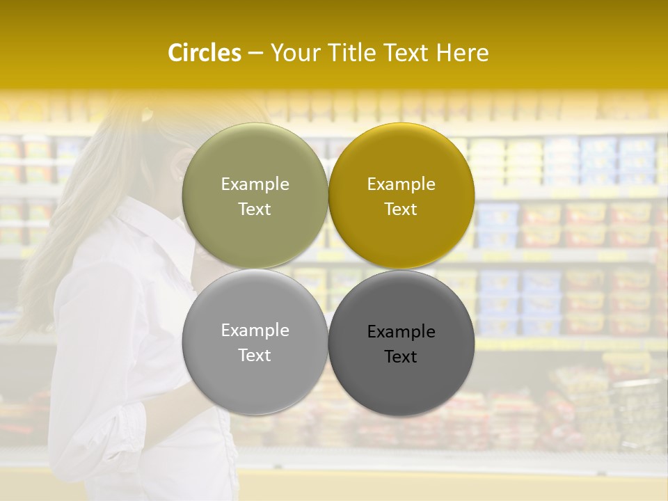 Lifestyle Shop Freshness PowerPoint Template