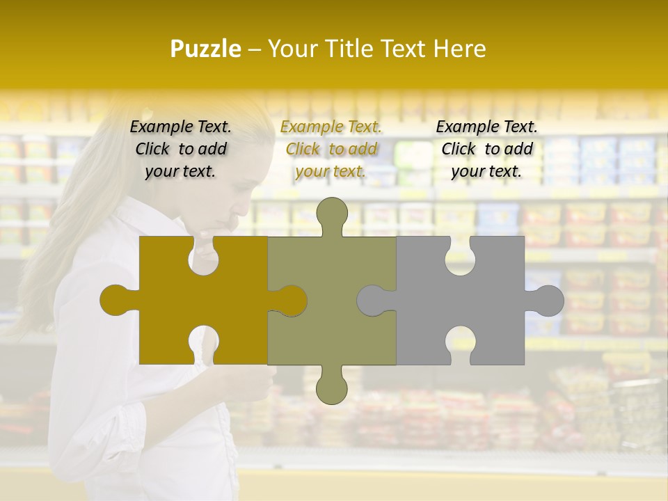 Lifestyle Shop Freshness PowerPoint Template