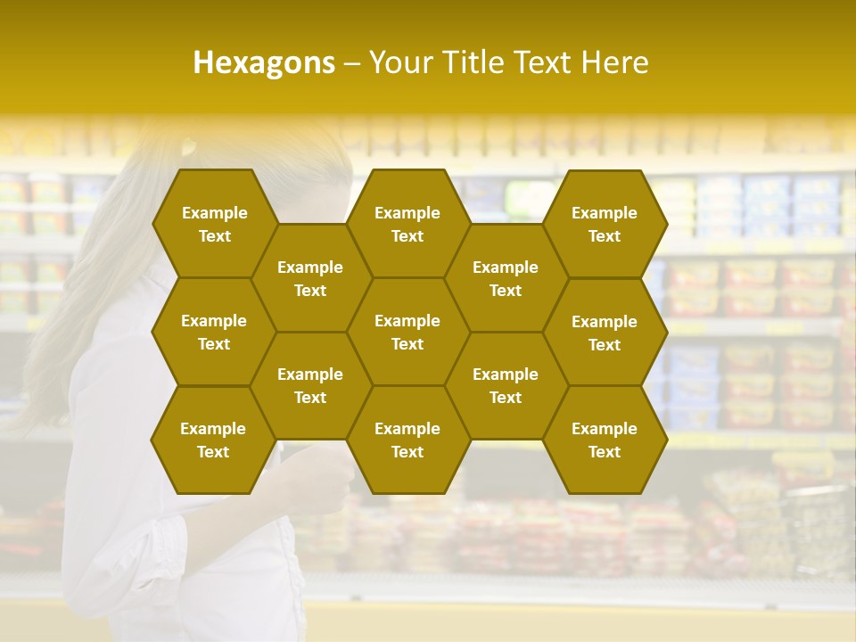 Lifestyle Shop Freshness PowerPoint Template