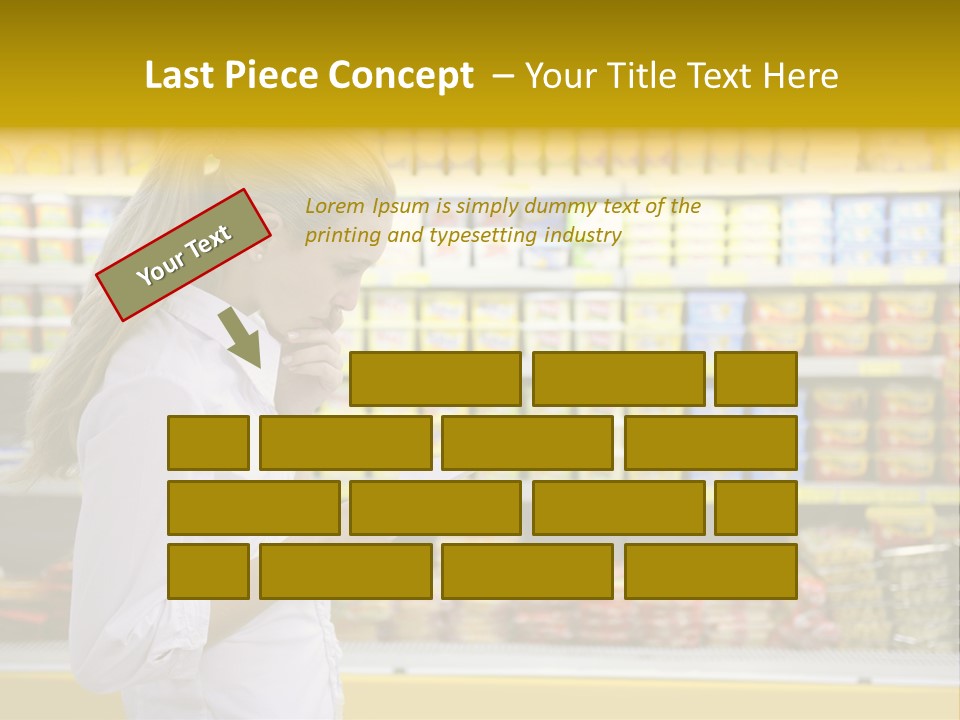 Lifestyle Shop Freshness PowerPoint Template