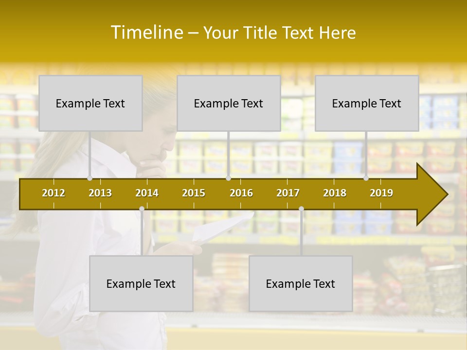 Lifestyle Shop Freshness PowerPoint Template