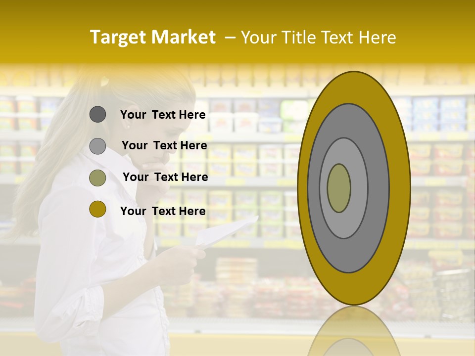 Lifestyle Shop Freshness PowerPoint Template