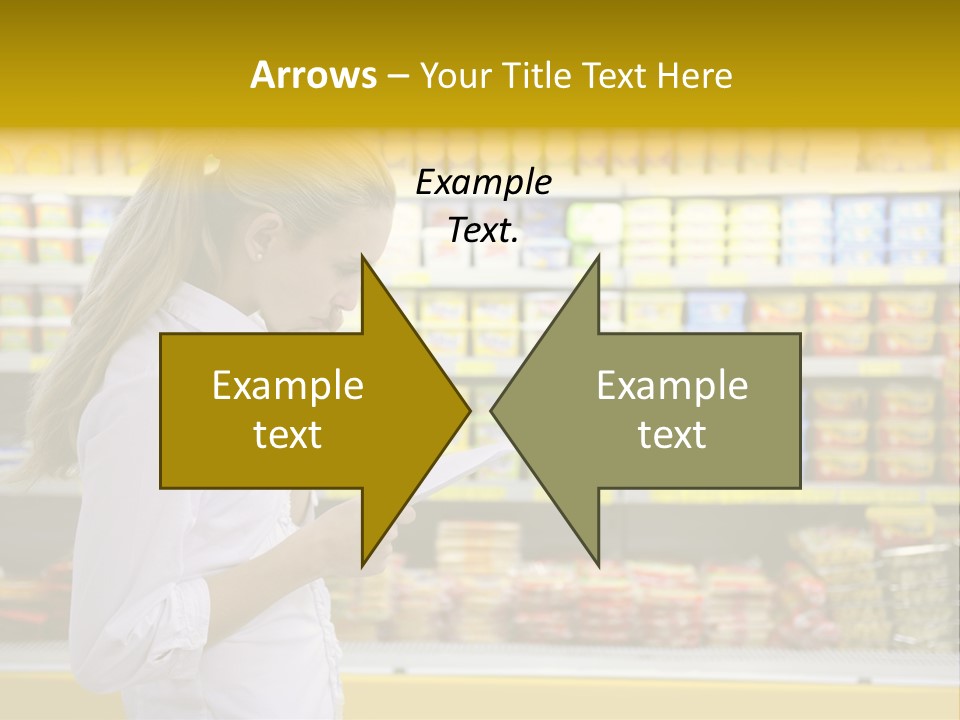 Lifestyle Shop Freshness PowerPoint Template