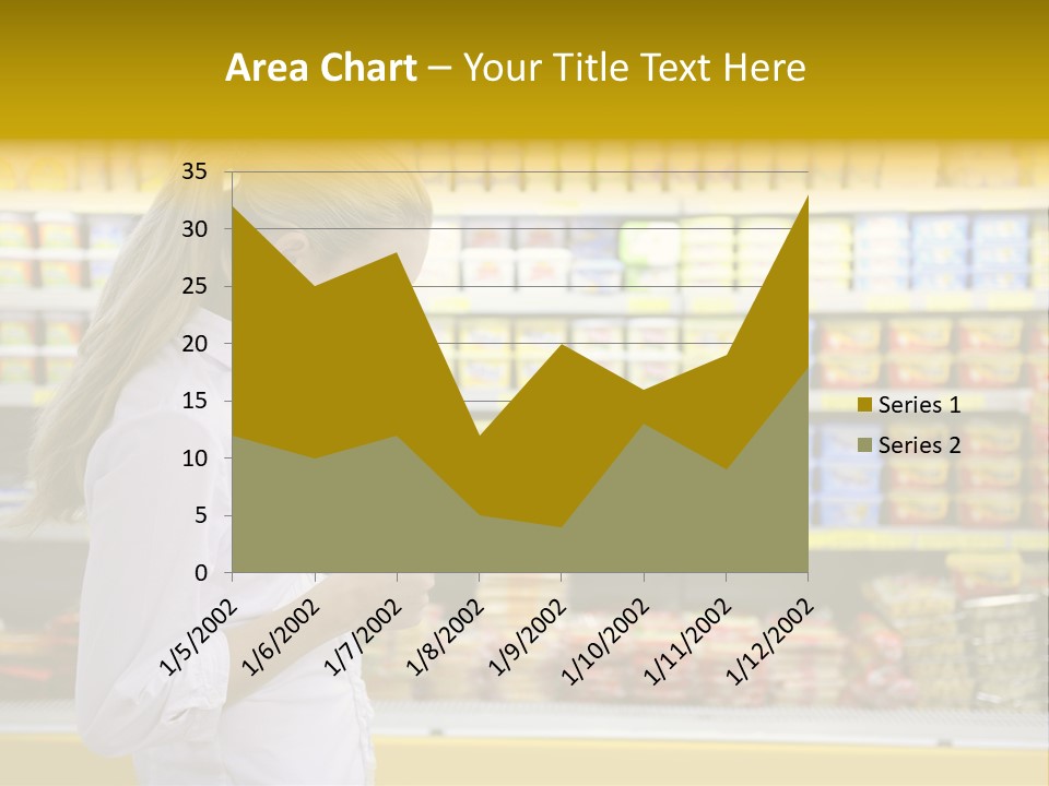 Lifestyle Shop Freshness PowerPoint Template