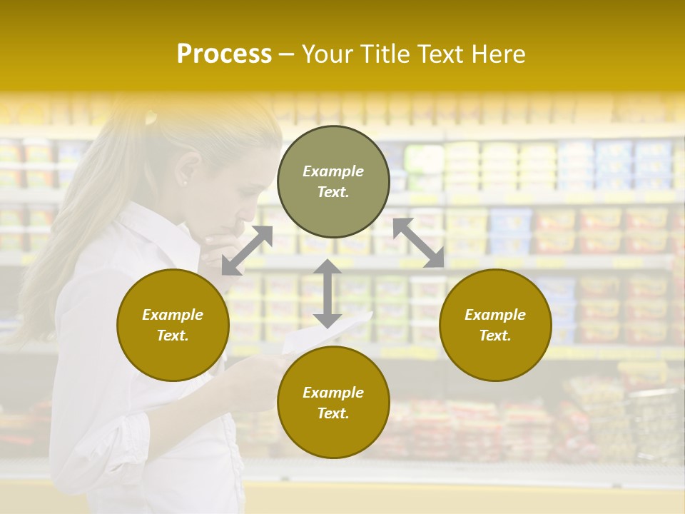 Lifestyle Shop Freshness PowerPoint Template