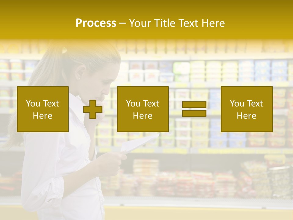 Lifestyle Shop Freshness PowerPoint Template