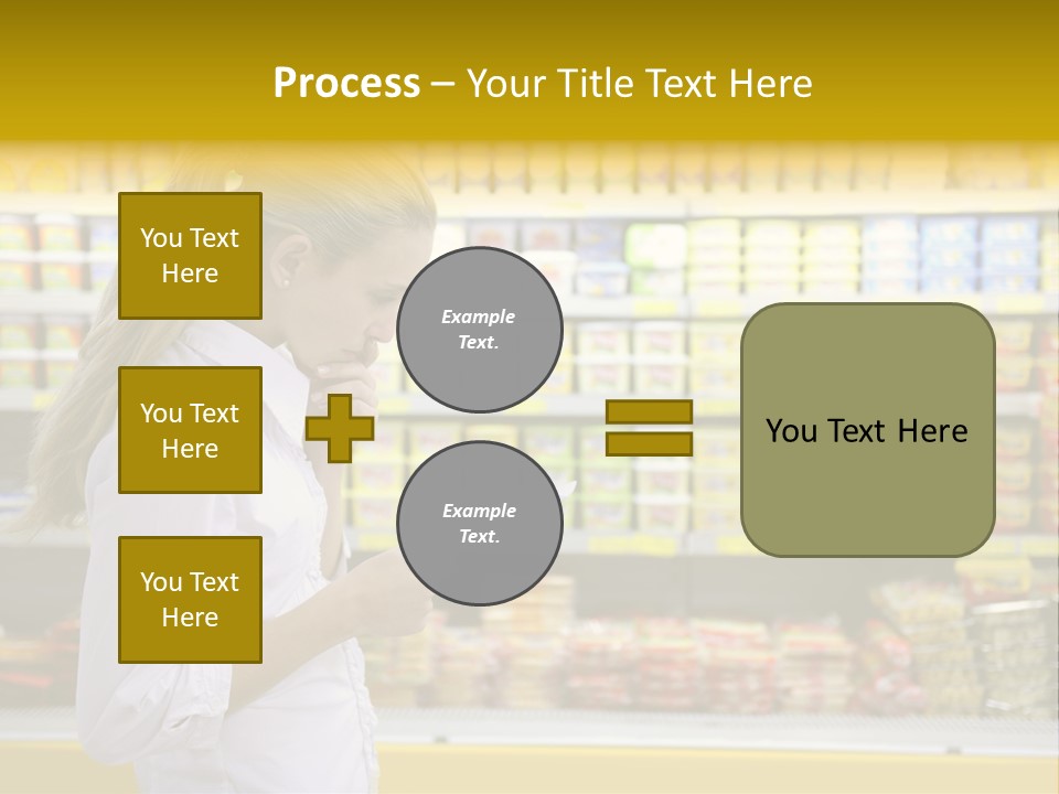 Lifestyle Shop Freshness PowerPoint Template