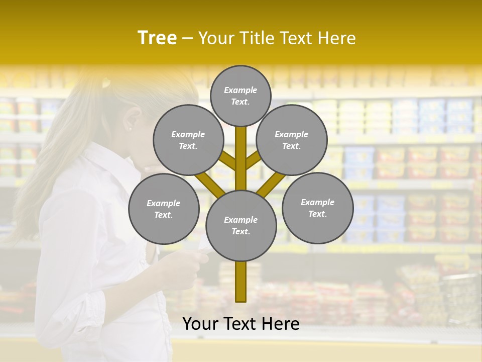 Lifestyle Shop Freshness PowerPoint Template