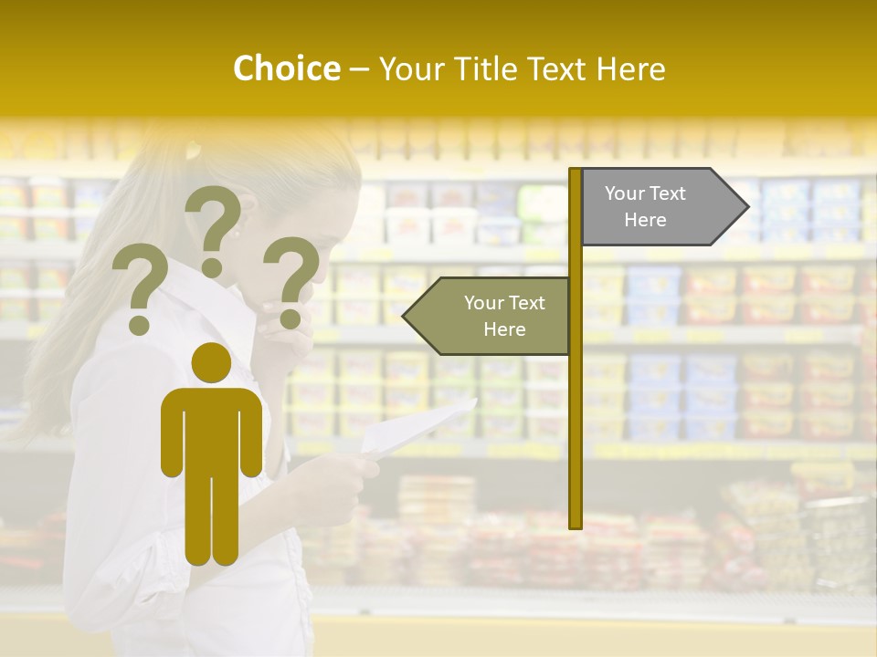 Lifestyle Shop Freshness PowerPoint Template