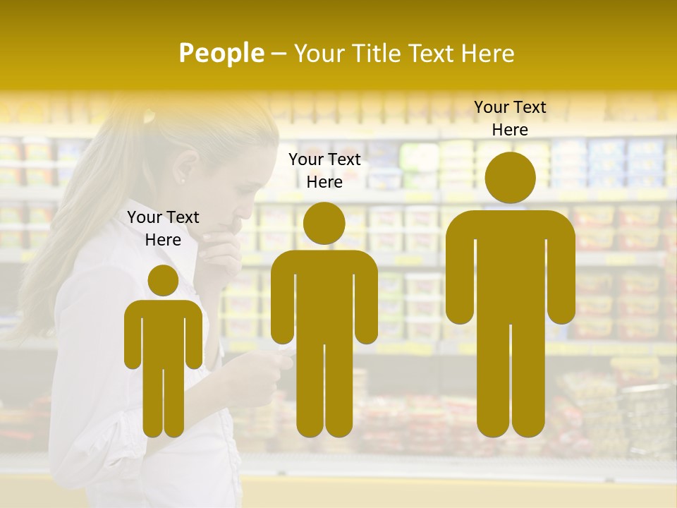 Lifestyle Shop Freshness PowerPoint Template