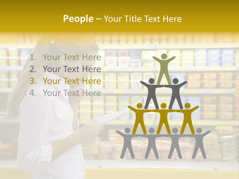 Lifestyle Shop Freshness PowerPoint Template