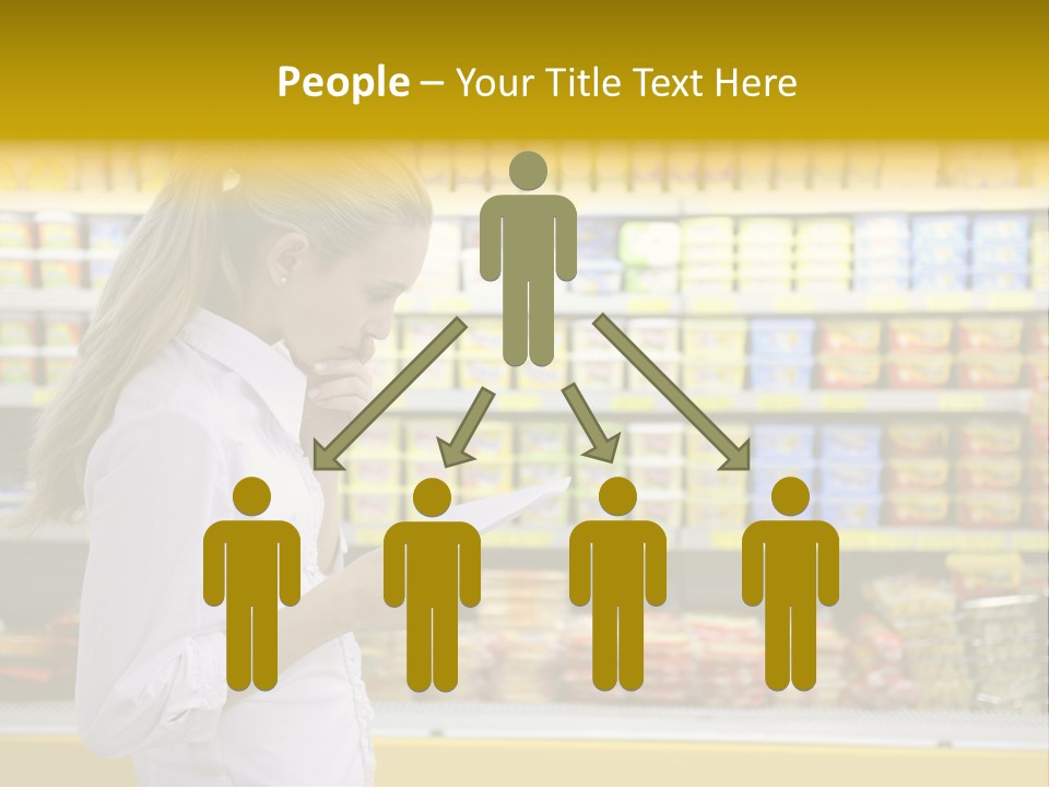 Lifestyle Shop Freshness PowerPoint Template