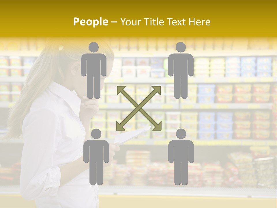 Lifestyle Shop Freshness PowerPoint Template