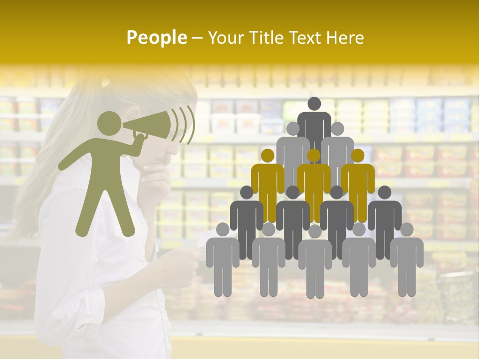 Lifestyle Shop Freshness PowerPoint Template