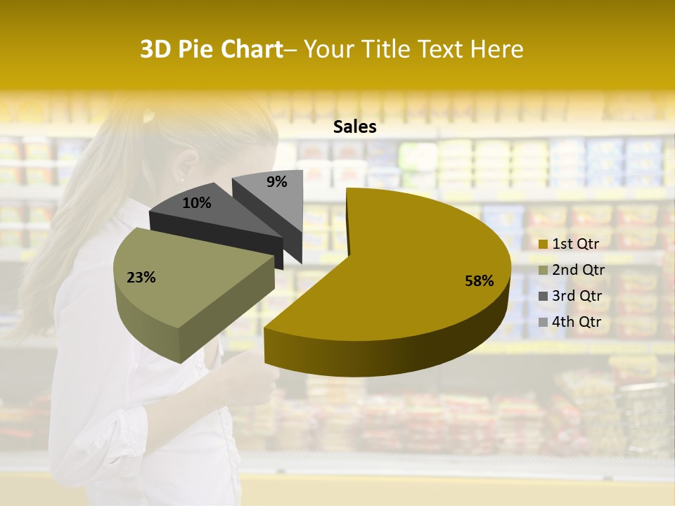Lifestyle Shop Freshness PowerPoint Template