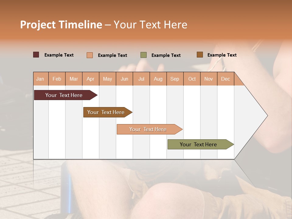 Wood Bang Object PowerPoint Template