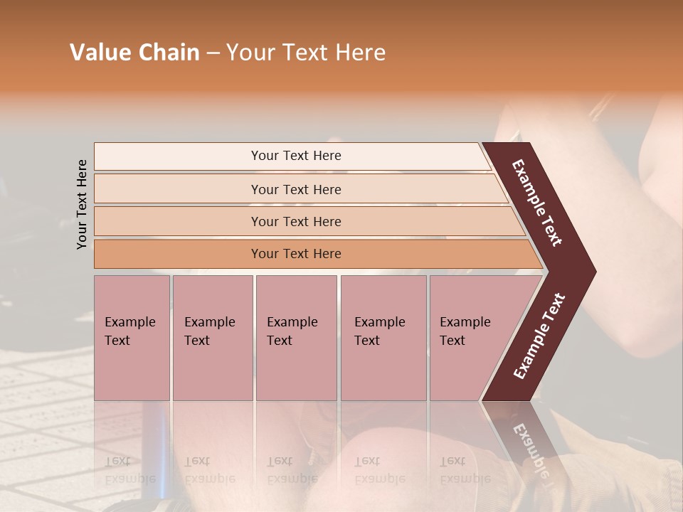 Wood Bang Object PowerPoint Template