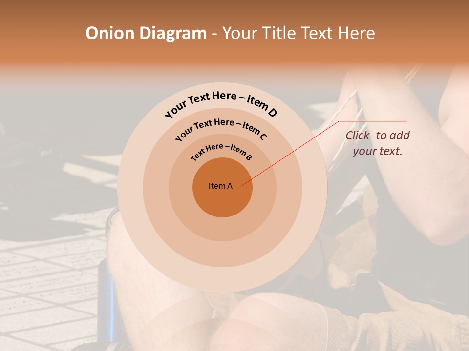 Wood Bang Object PowerPoint Template