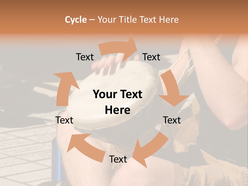 Wood Bang Object PowerPoint Template