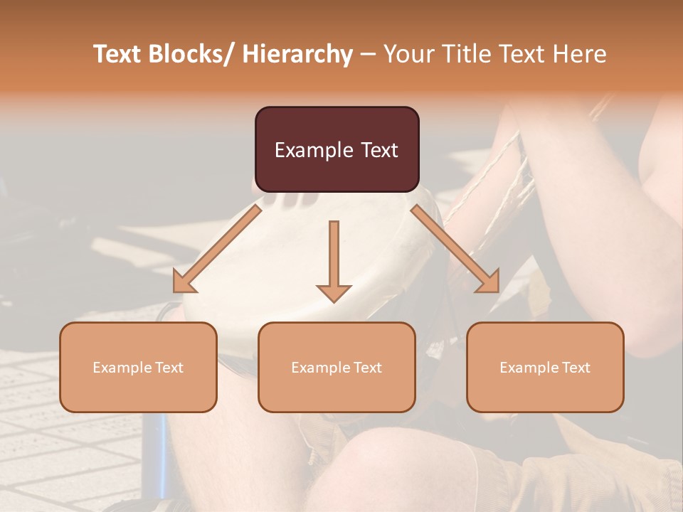 Wood Bang Object PowerPoint Template