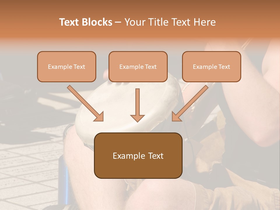 Wood Bang Object PowerPoint Template