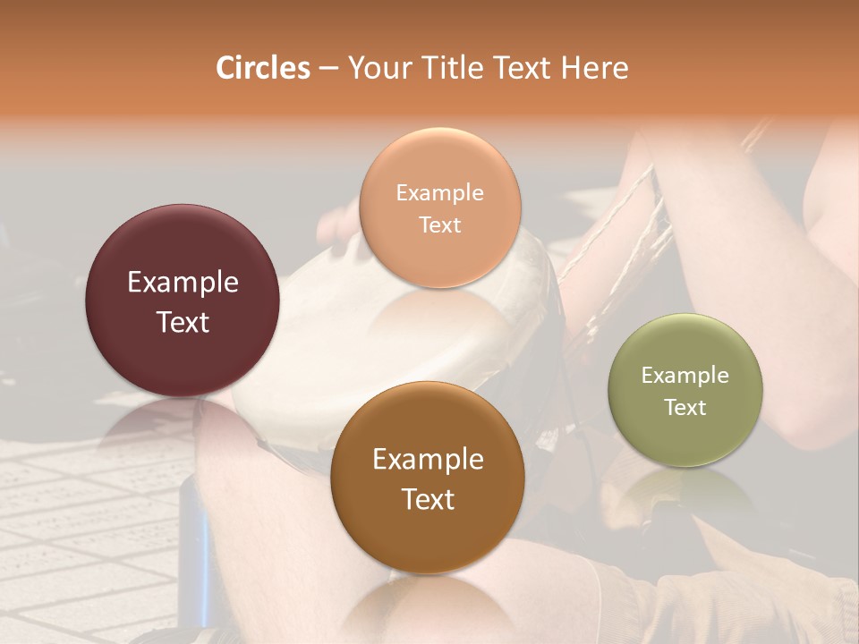 Wood Bang Object PowerPoint Template