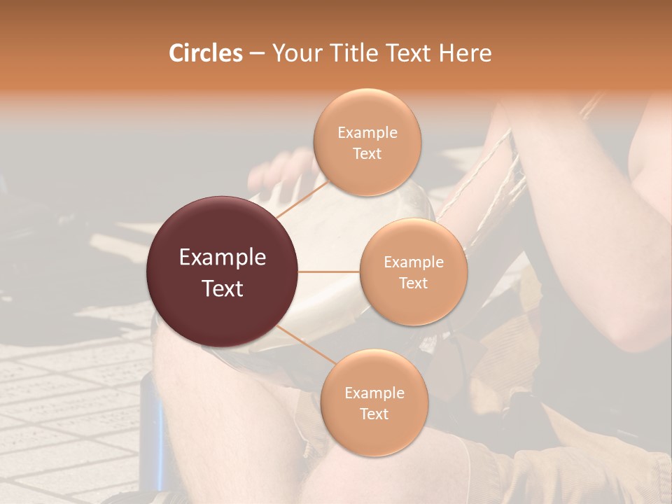 Wood Bang Object PowerPoint Template