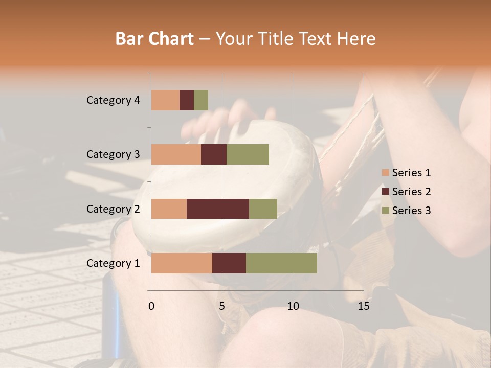 Wood Bang Object PowerPoint Template
