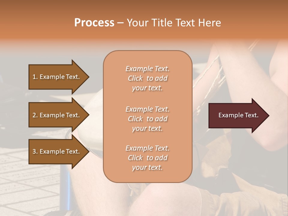 Wood Bang Object PowerPoint Template