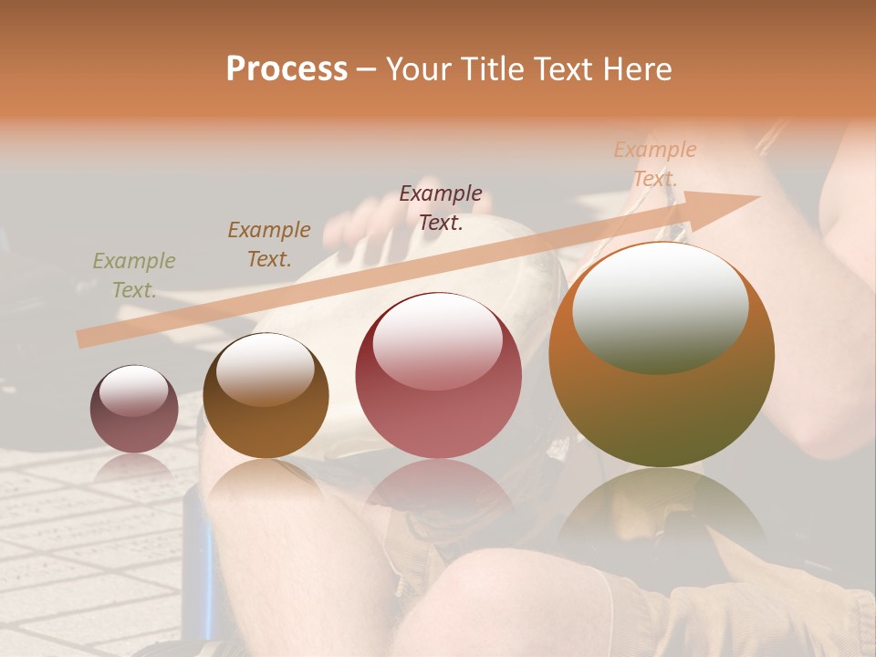 Wood Bang Object PowerPoint Template