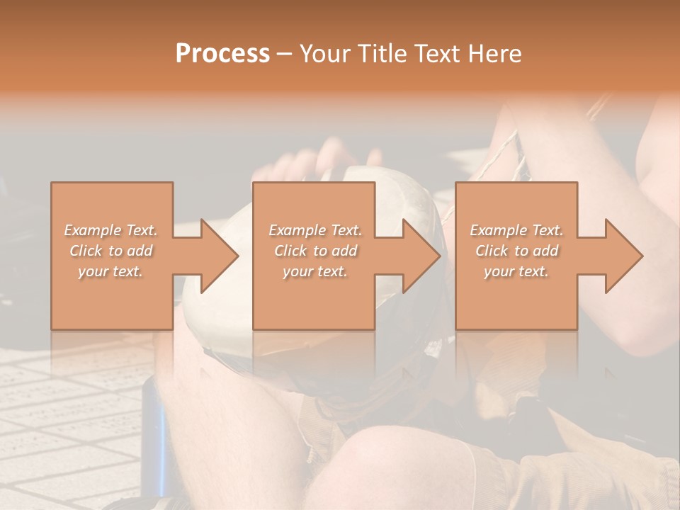 Wood Bang Object PowerPoint Template
