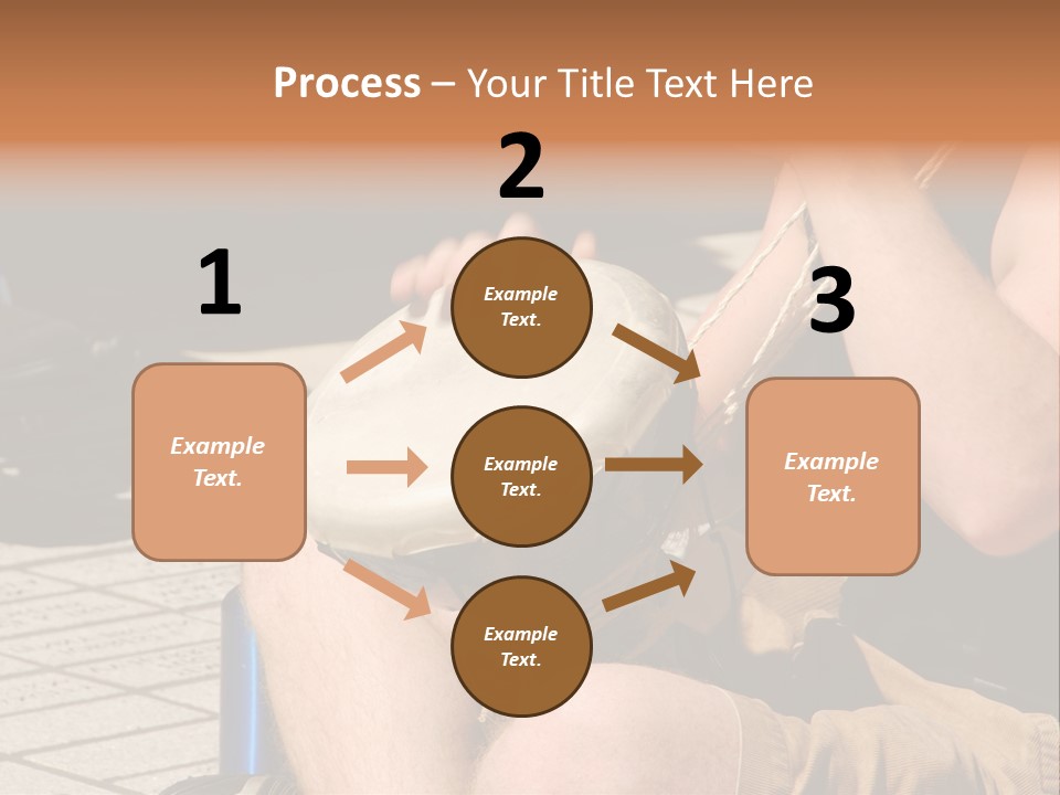 Wood Bang Object PowerPoint Template