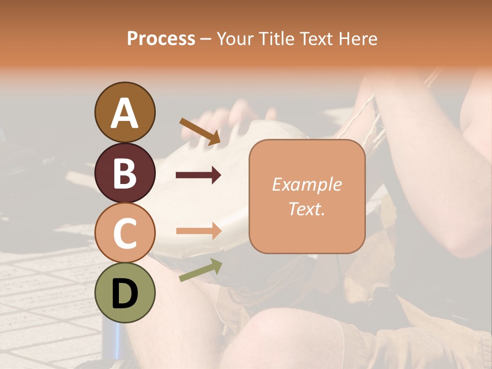 Wood Bang Object PowerPoint Template