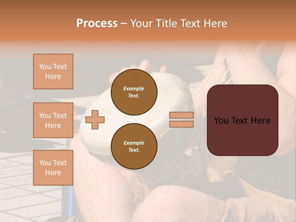 Wood Bang Object PowerPoint Template