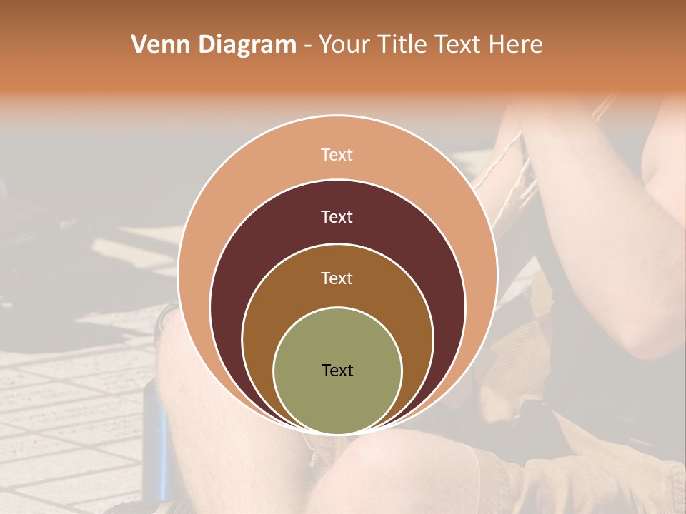 Wood Bang Object PowerPoint Template