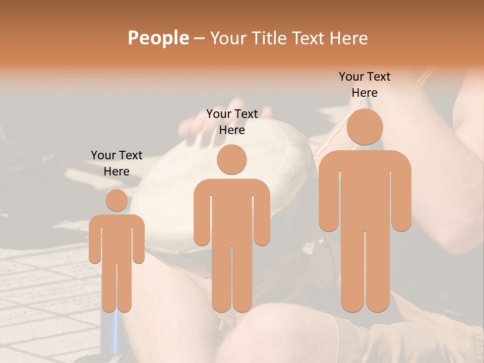 Wood Bang Object PowerPoint Template