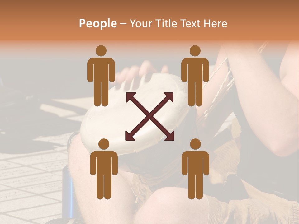 Wood Bang Object PowerPoint Template