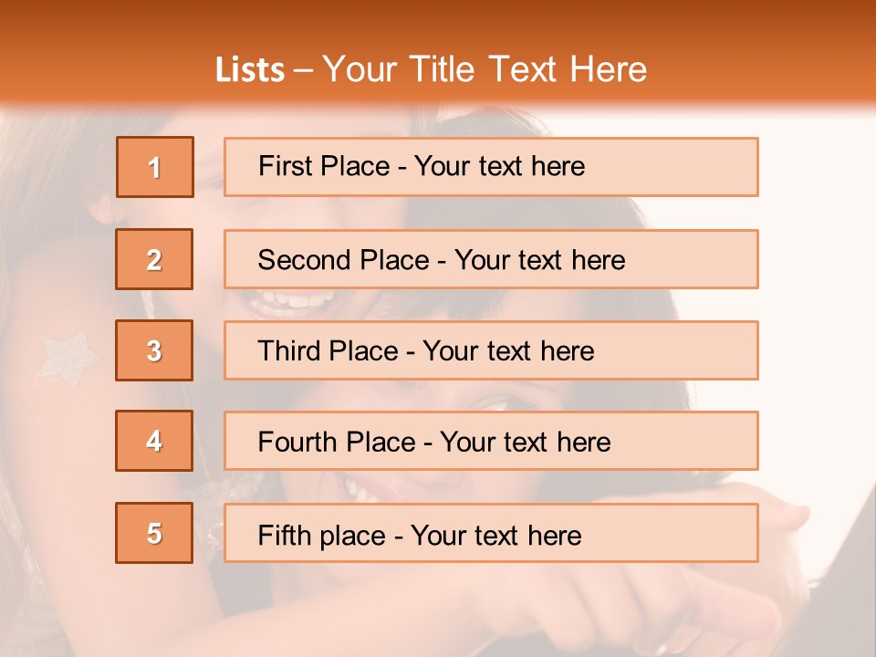 Two Girls Are Looking At A Laptop Screen PowerPoint Template