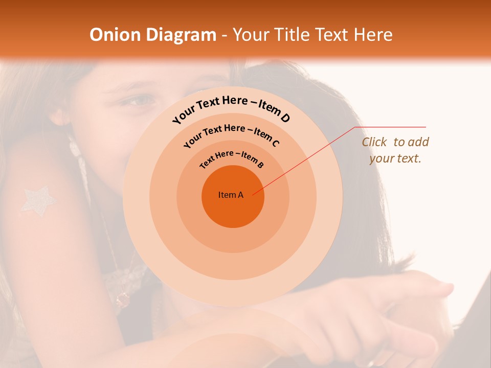 Two Girls Are Looking At A Laptop Screen PowerPoint Template