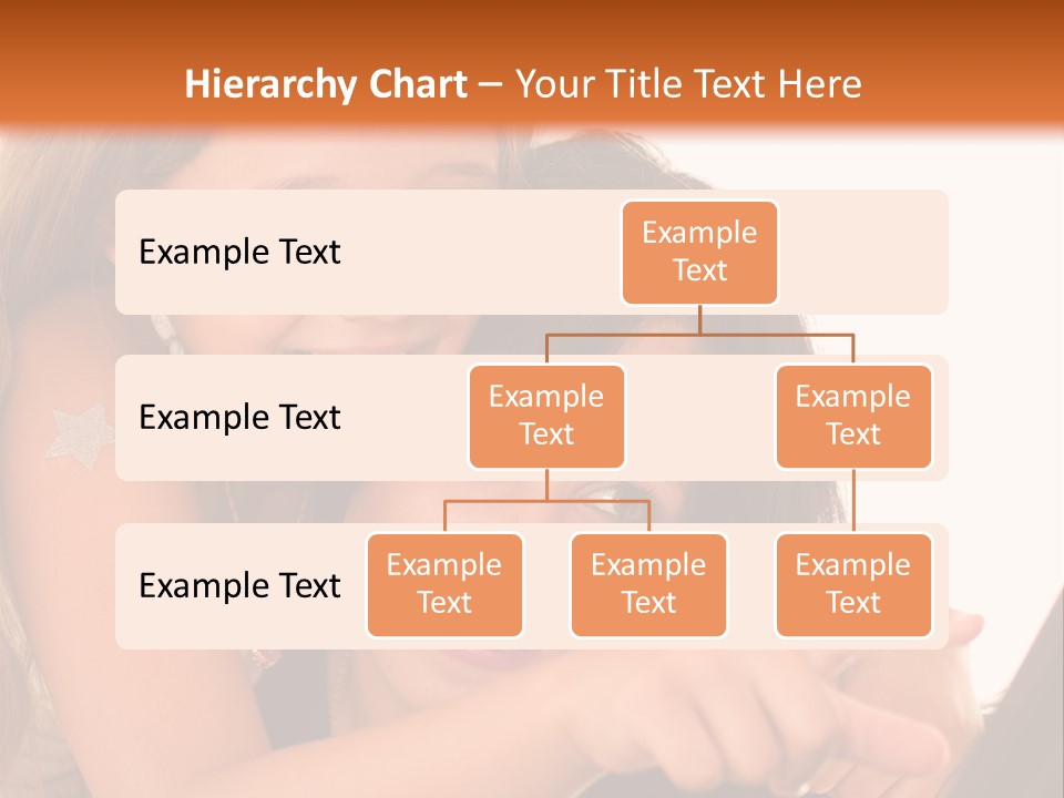 Two Girls Are Looking At A Laptop Screen PowerPoint Template