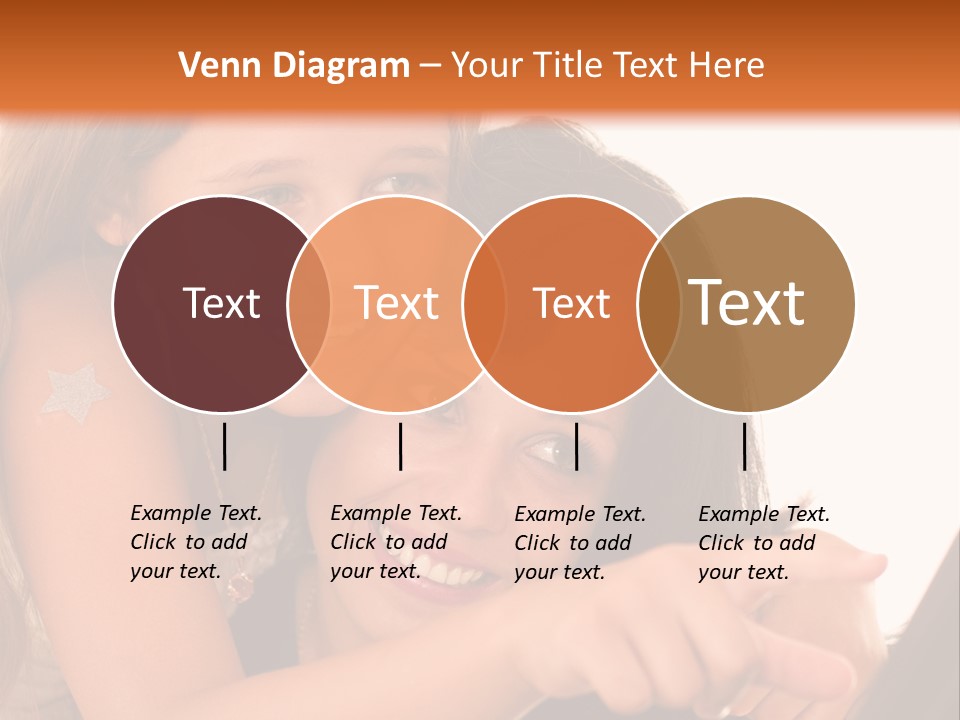 Two Girls Are Looking At A Laptop Screen PowerPoint Template