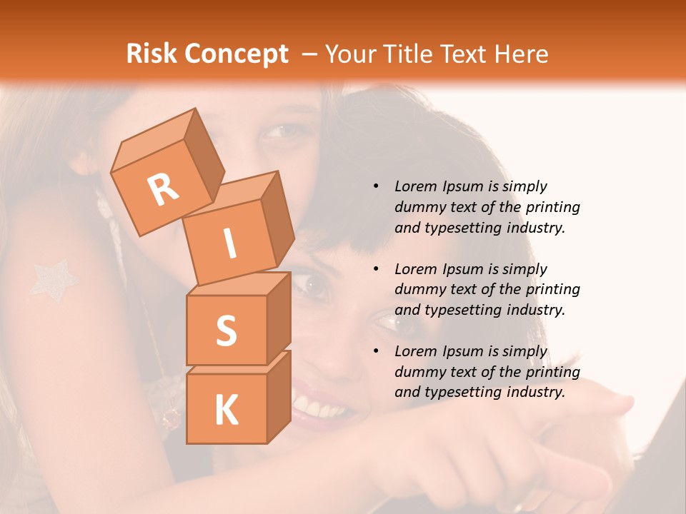 Two Girls Are Looking At A Laptop Screen PowerPoint Template