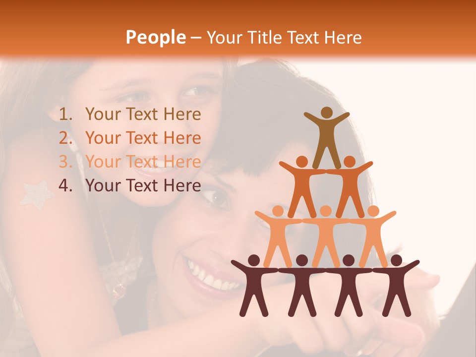 Two Girls Are Looking At A Laptop Screen PowerPoint Template