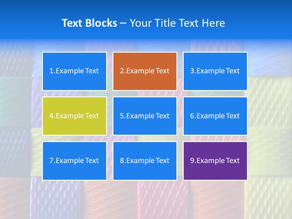 Color Home Preschool PowerPoint Template