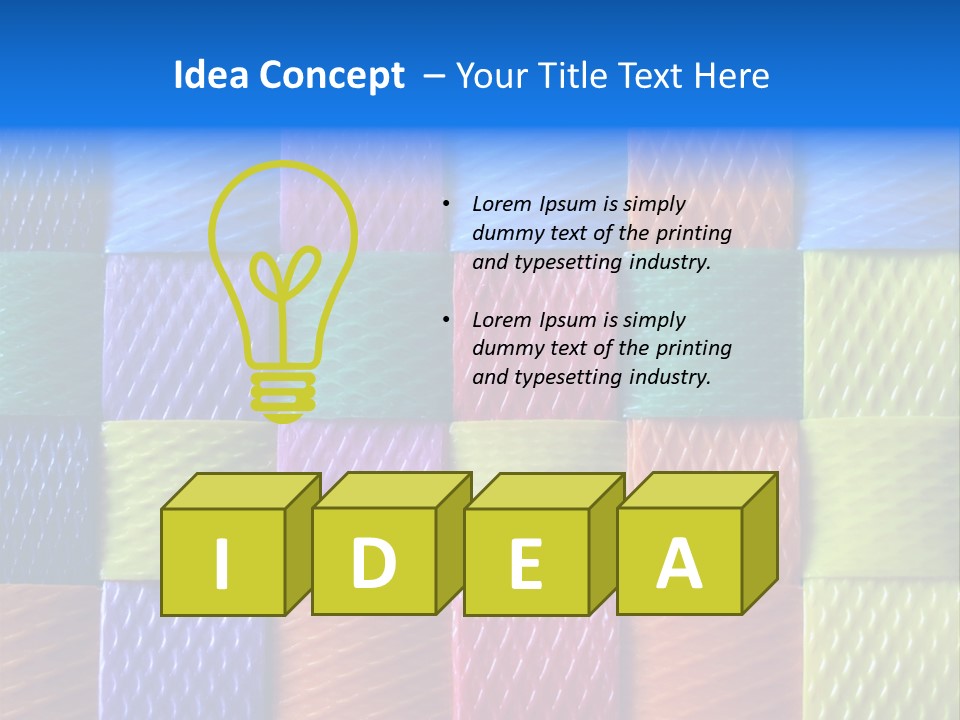 Color Home Preschool PowerPoint Template