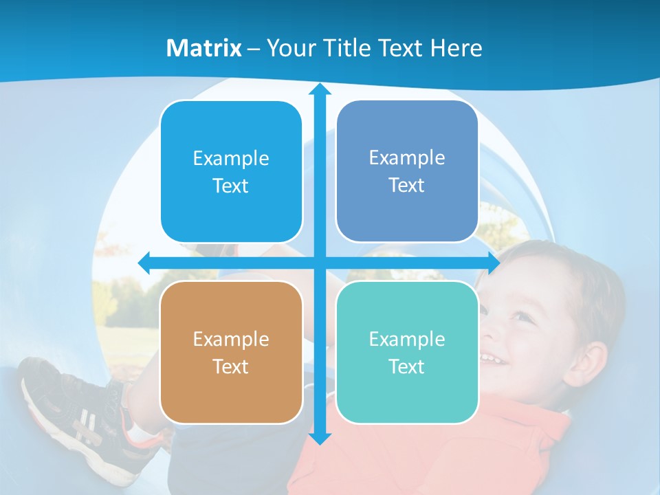 Color Home Preschool PowerPoint Template