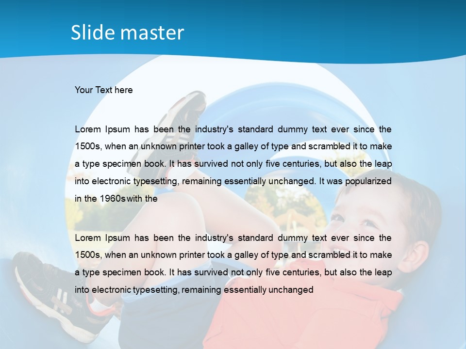 Color Home Preschool PowerPoint Template